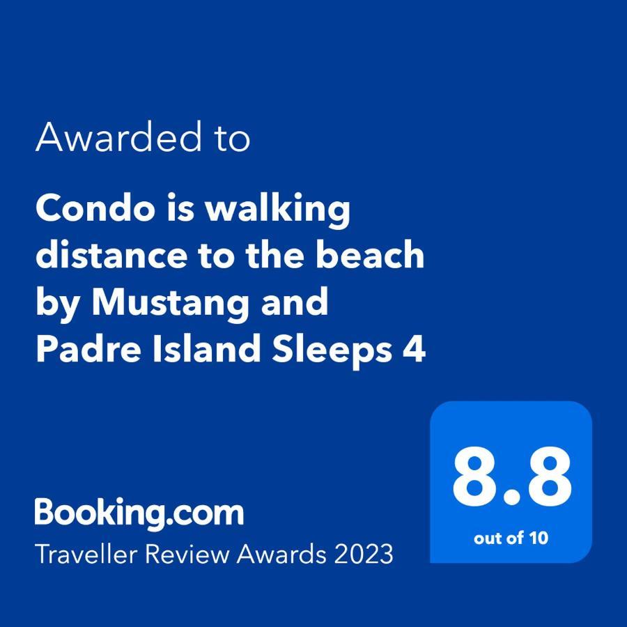 Affordable Family Condo -Walking Distance To Beach By Mustang Island, Sleeps Four, 2025 Traveler Award Corpus Christi Exterior photo